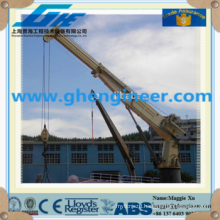 hydraulic vessel marine deck crane